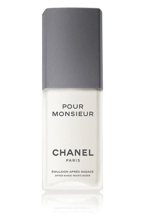 pour monsieur after shave moisturizer.